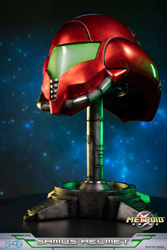 Exceptionnel : Casque Samus Aran Metroid Prime 49 cm !!