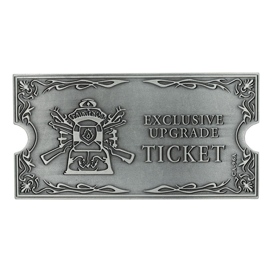 Resident Evil - Réplique métallique du Ticket d'amélioration 1/1