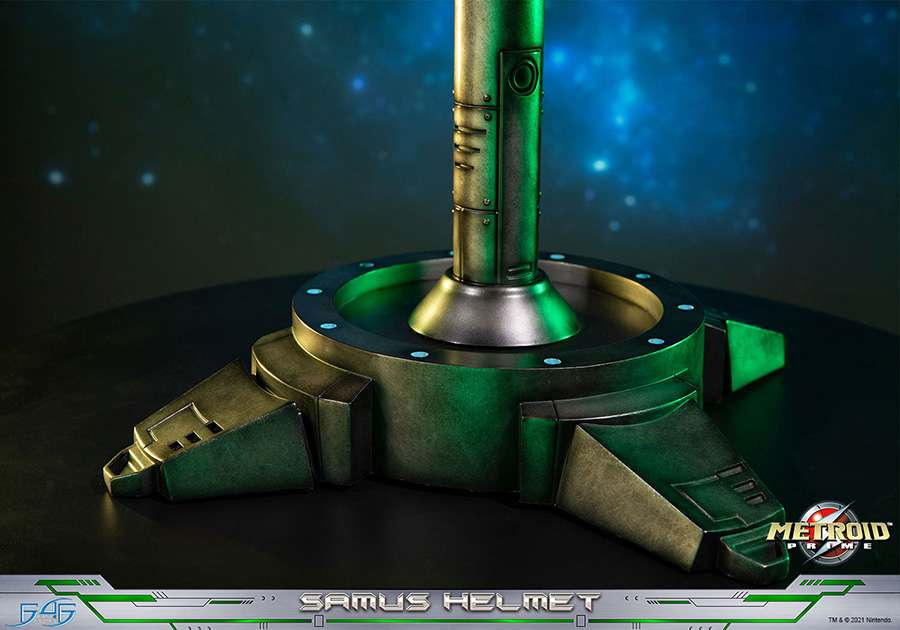 Exceptionnel : Casque Samus Aran Metroid Prime 49 cm !!