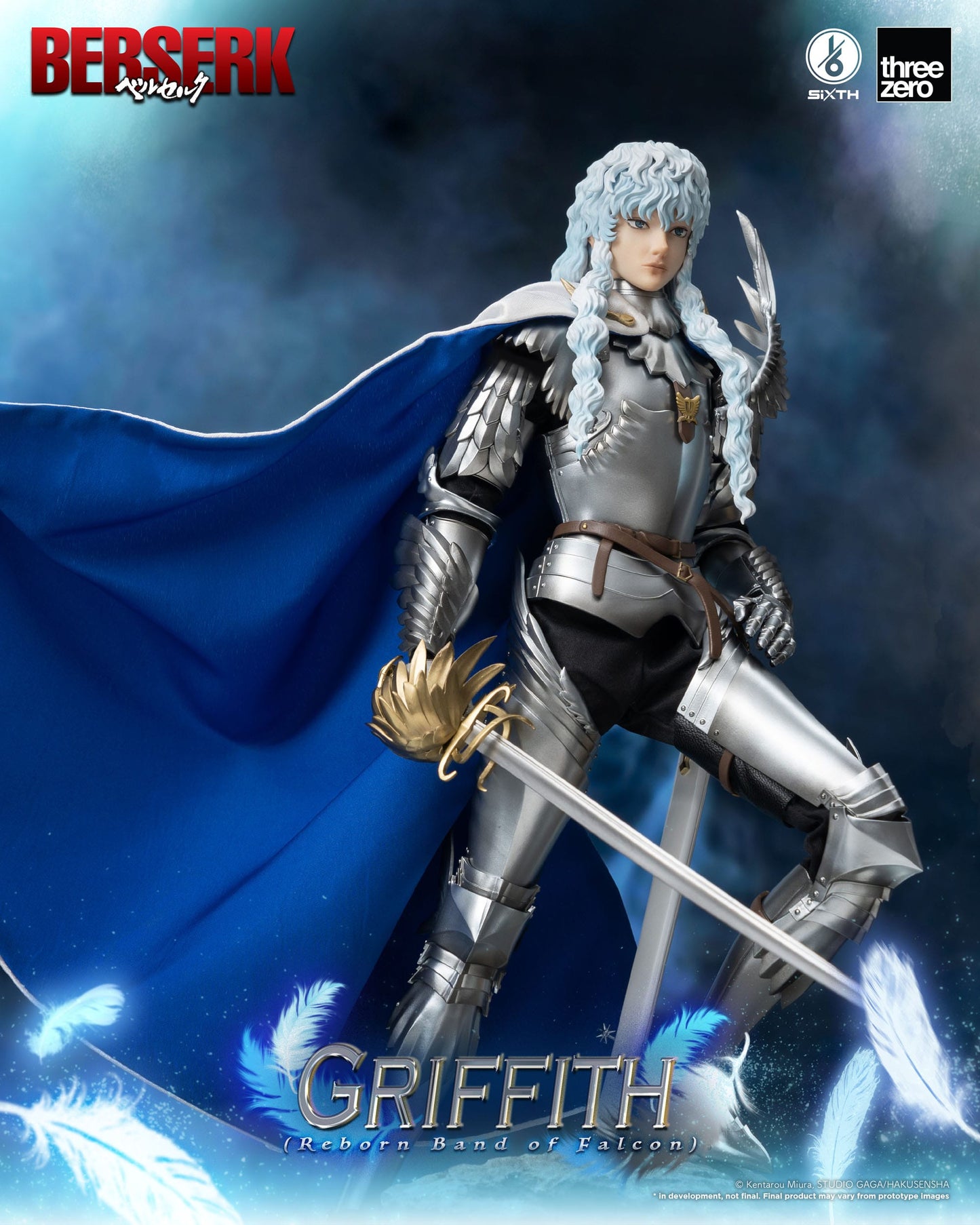 Berserk - Figurine Griffith 1/6 30 cm - Reborn Band of Falcon