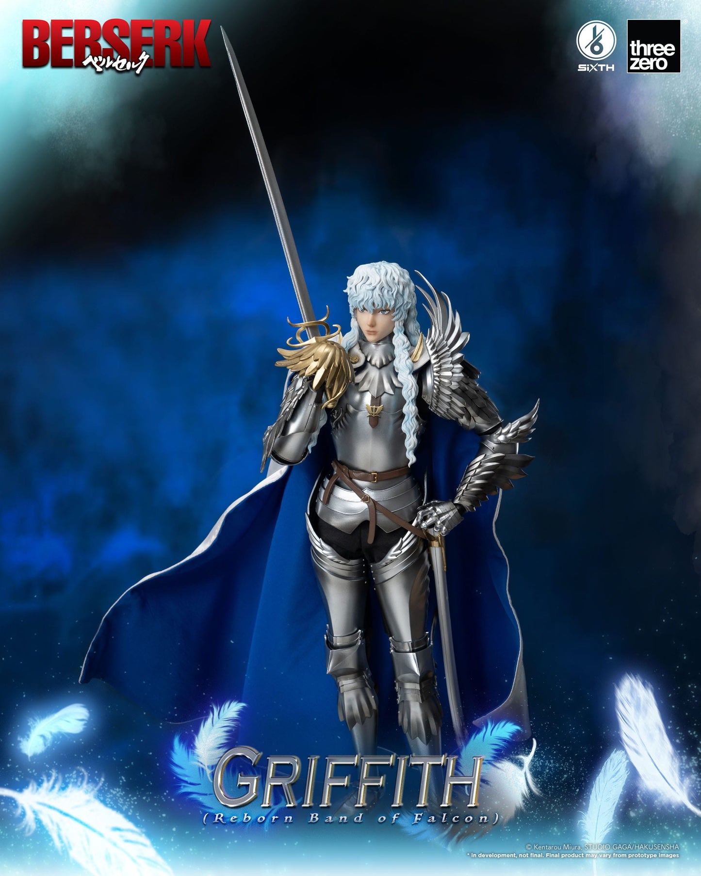 Berserk - Figurine Griffith 1/6 30 cm - Reborn Band of Falcon