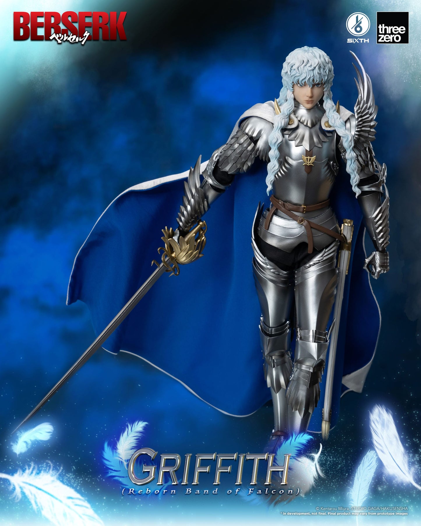 Berserk - Figurine Griffith 1/6 30 cm - Reborn Band of Falcon