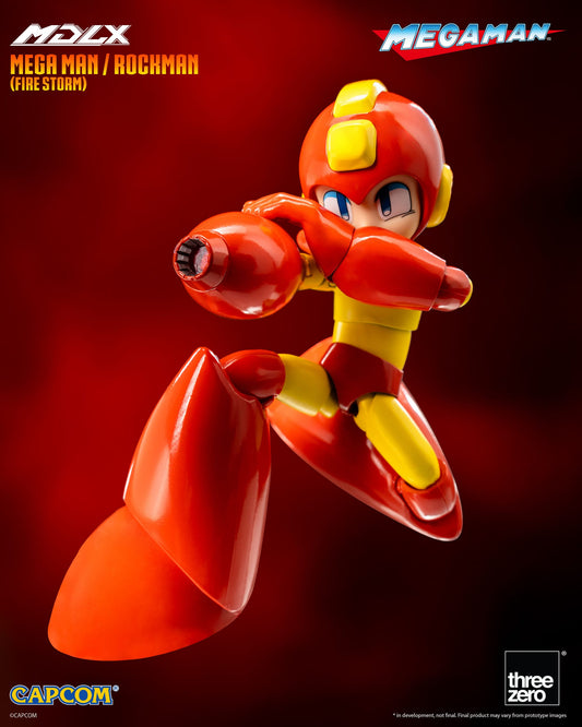 Figurine Mega Man version Fire Storm