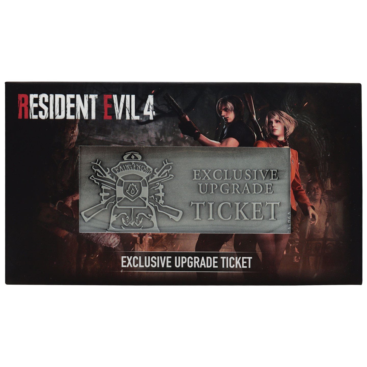 Resident Evil - Réplique métallique du Ticket d'amélioration 1/1